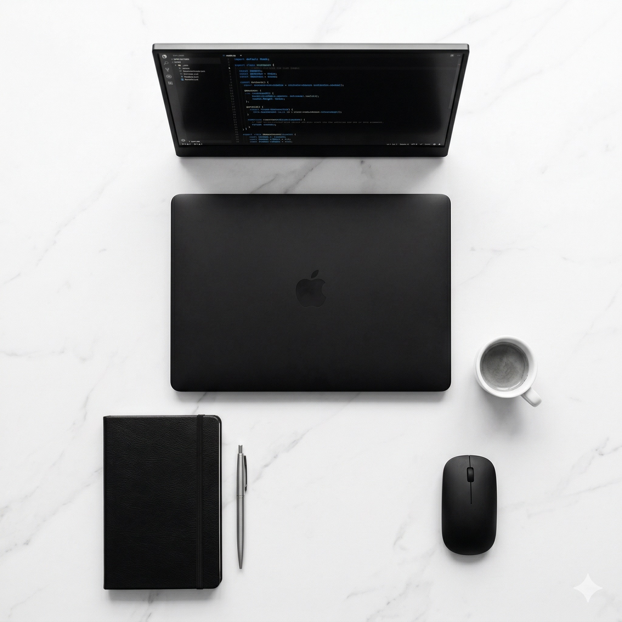 Premium workspace representing modern AI-powered business operations